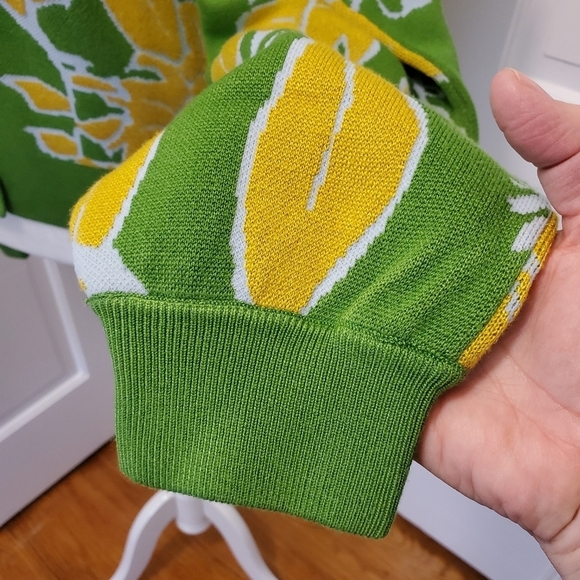 NWT Farm Rio Foliage Sketch Knit Cardigan Size XL, Ret. $195, colorful - Picture 4 of 16